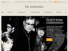 Tablet Screenshot of josemaria.pl